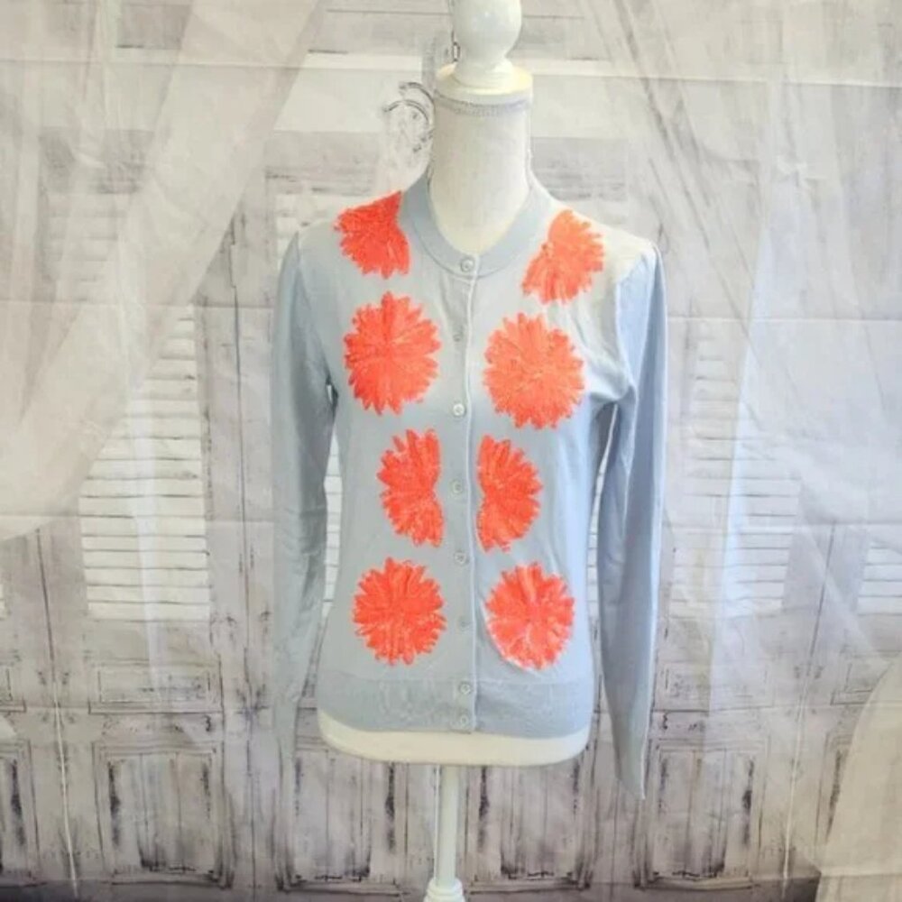 J. Crew Sequin Cardigan Sweater